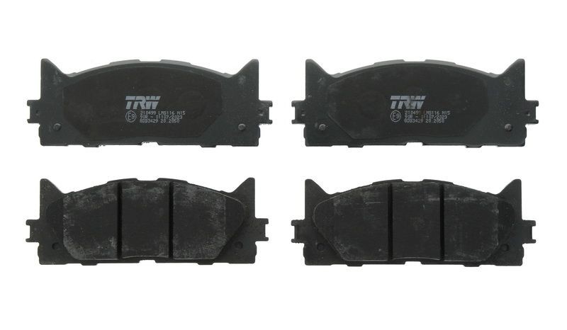 Plaquettes de frein TRW GDB3429 pour ES V6 2.5 de 2012 en céramique