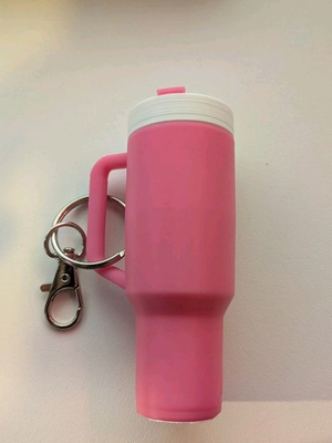 #ad #ad Mini Stanley Cup Tumbler Keychain Chapstick Lipstick Holder Stash All colors $6.50