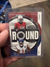 Round 1 Marvin Harrison Jr And Malik Nabers Silver Rookie Card No. 2