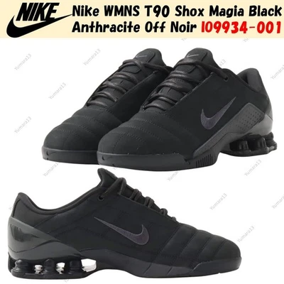 Nike WMNS T90 Shox Magia Noir Anthracite Off Noir IO9934-001 Taille Femme - Photo 1/4