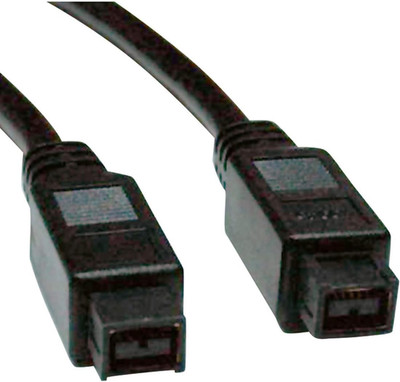 10M FireWire 9-Pin to 9-Pin Cable, 800Mbps, Silver, New, USA