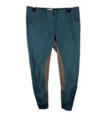Piper By Smartpak Riding Pants Blue Women’s 30L Equestrian Horse Riding Breeches