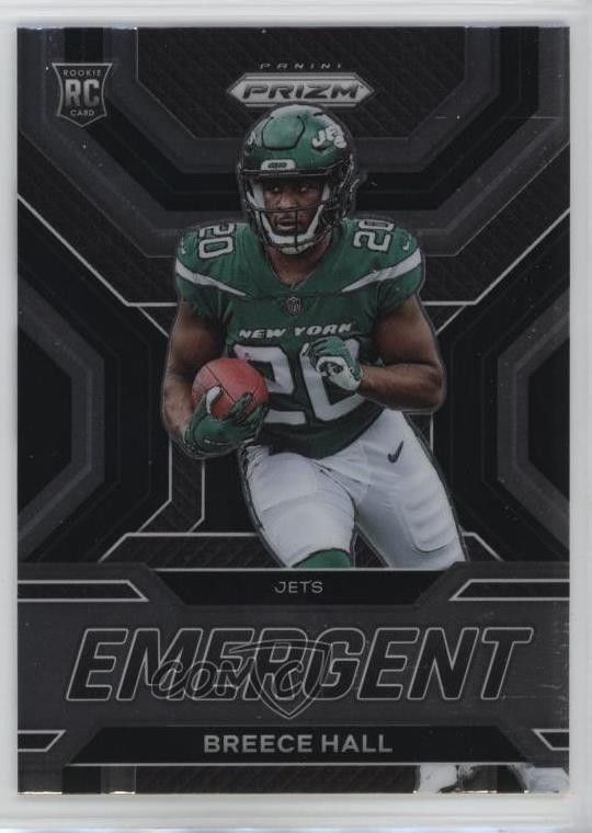 2022 Panini Prizm Emergent Breece Hall #E-11 1ol5