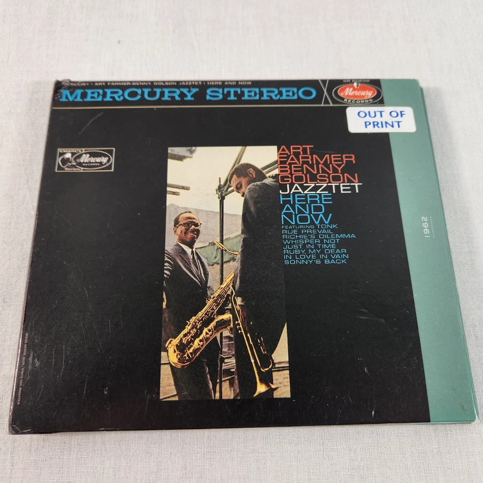 Art Farmer / Benny Golson Jazztet Here and Now CD (20-Bit)  + Blues on Down CD Foto 2 de 4