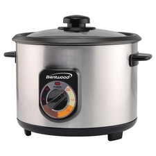 10-Cup Uncooked/20-Cup Cooked 700W Stainless Steel Crunchy Persian Rice Cooker
