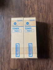 LOT OF 2 GENUINE KONICA MINOLTA TN311 8938402 BLACK TONER