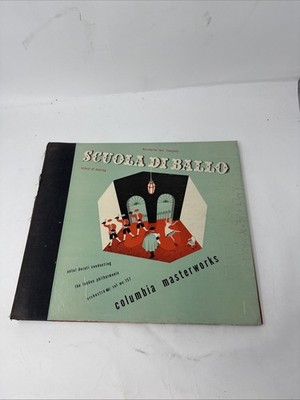 Antal Dorati, London Phil 78 rpm Columbia Set MX157: BOCCHERINI Scuola di ballo