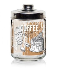 Barattolo da Cucina in Vetro con Tappo in Alluminio Original Caffè