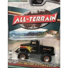 Greenlight 1:64 1941 Military 1/2 Ton 4x4 Black Collectible Car