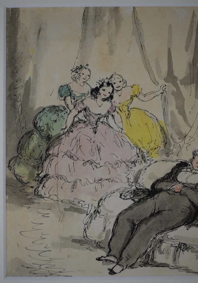 The Mischievous Party. Original illustration by listed artist Harold Hope Read - image 4 of 4