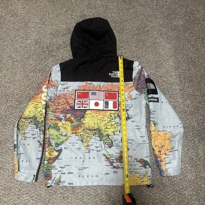 REP Supreme x The North Face Atlas World Map Expedition Coaches
