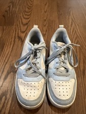 Nike Big Kids Court Borough Low Recraft Shoes Blue White Youth 5