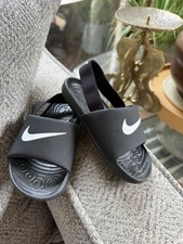 Nike Toddler Kawa Slide Sandals With Elastic Slingback Strap Little Kids 9 C