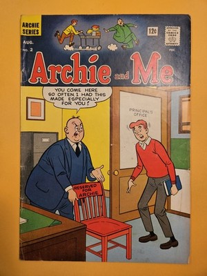 1965 ARCHIE and ME #2 Silver Age comic book VG/FINE