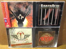 HARD ROCK BANDS 4 CD LOT - AFFAIR, ADRENALIN, AIRTIME, ACTION