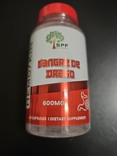 100 PURE DRAGON'S BLOOD sangre de drago VITAL antinflammatory gastritis caps