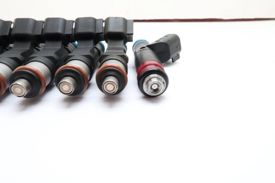 Inyectores de combustible X6 4 orificios actualización para Jeep Wrangler 2005-2006 L6 4,0 Foto 3 de 3