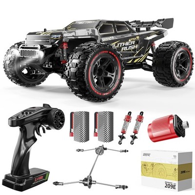 DEERC 209E 110 Fast Brushless RC Car for Adults & Boys, 60+ KMH High Speed 4W...