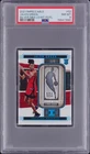 2021 PANINI IMPECCABLE SILVER NBA LOGO FOTL #52 JALEN GREEN RC 6/8 PSA 8