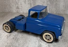 Vintage Tonka Toys Semi Truck Tractor Cab Pressed Steel Toy Blue