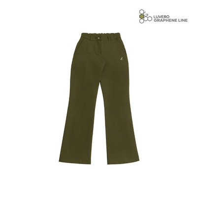 [spring&fall] High-line bootcut_Evergreen khaki