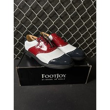 FootJoy Men's DryJoys Premiere Series Wilcox Patent Leather 54522 Golf Size 9.5