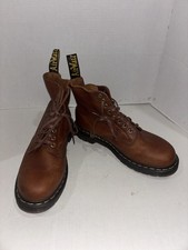 Doc Martens Men’s Brown Lace Up Airwair Boots Size 8