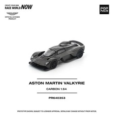Pop Race 1:64 Aston Martin Valkyrie - Carbon Edition