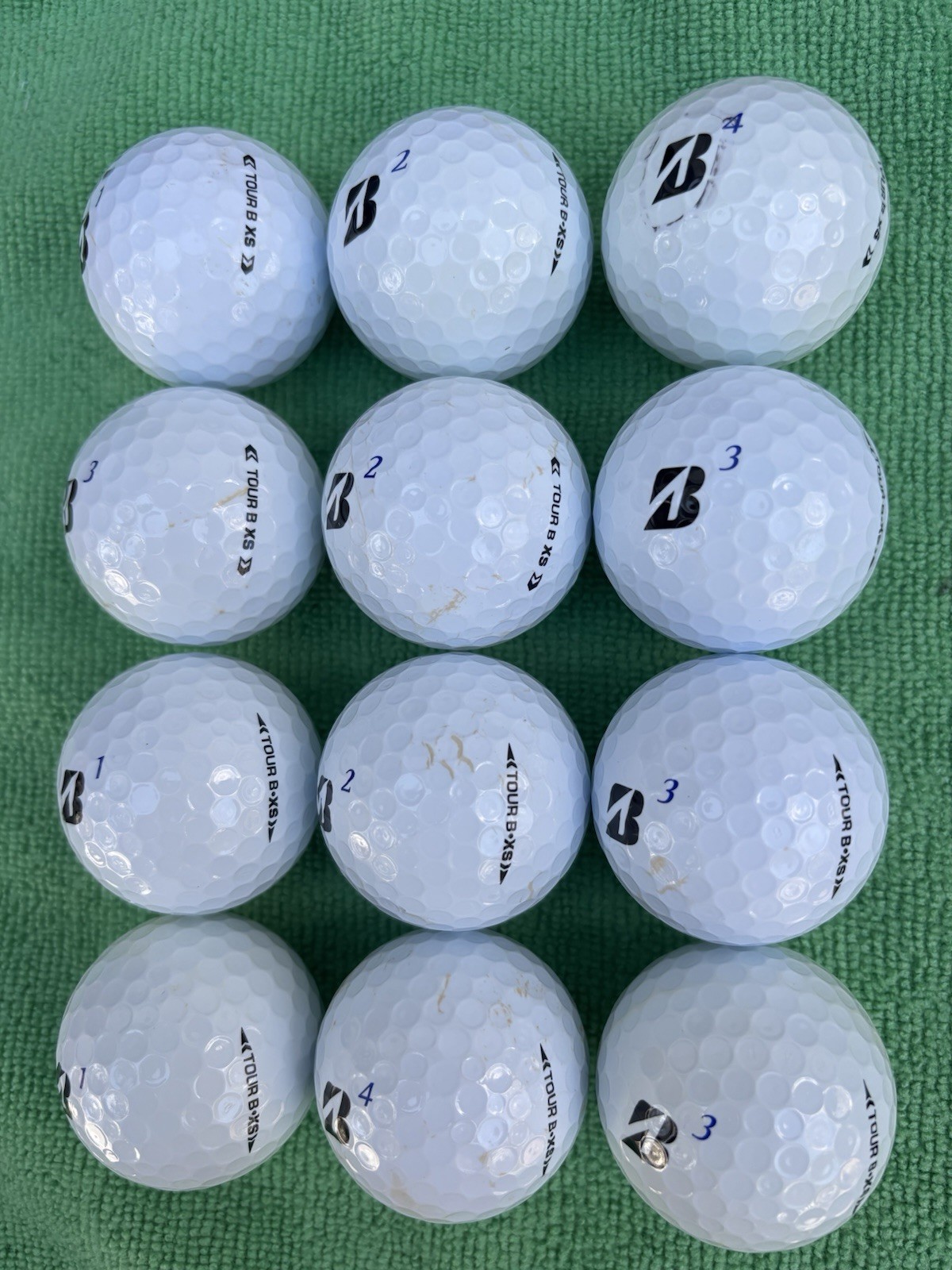 Tour B Xs Golf Balls Used Aaaa