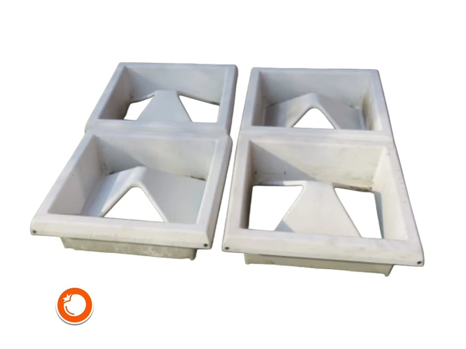 Horten Kachel Aluminium Fassaden  Element Design Egon Eiermann Helmut Rode 60er - Bild 3 von 3