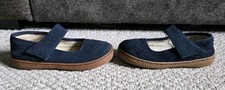 Livie & Luca Gemma Mary Jane Navy Blue Sparkle Girls Size 12