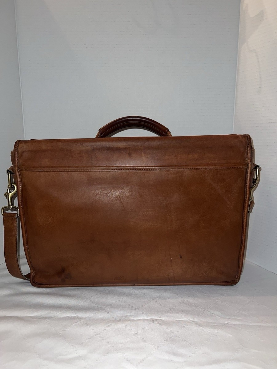 Coach Vintage Turn Lock Men's Briefcase Shoulder Bag 0542 | eBay