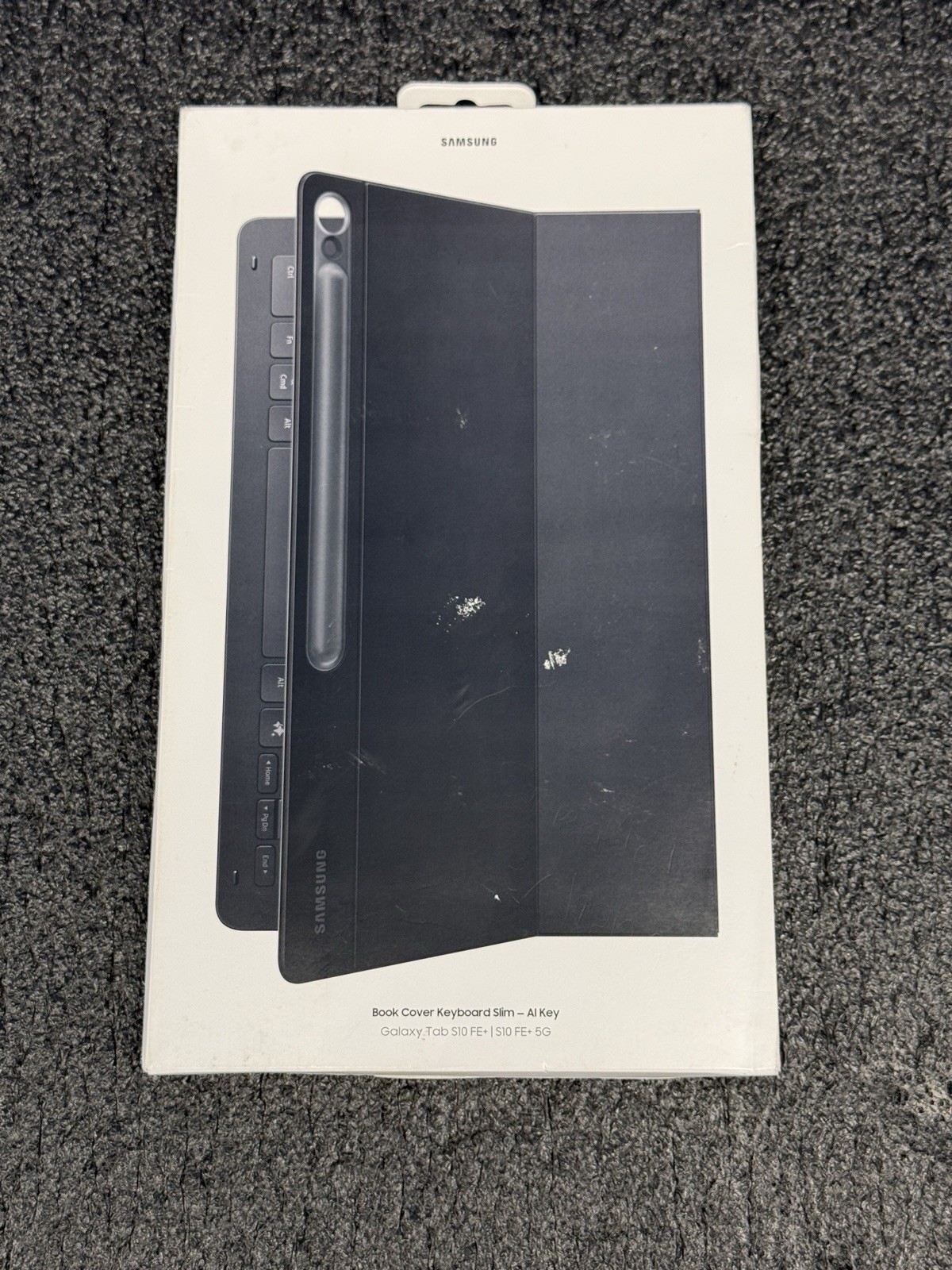 Original Samsung Galaxy Tab S10 FE+ Book Cover Keyboard Slim