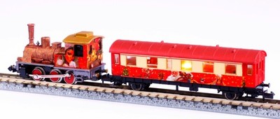 Lokalbahn an Weihnachten/Minitrix T3 &Fleischmann (8064),Innenbeleuchtung,Spur N