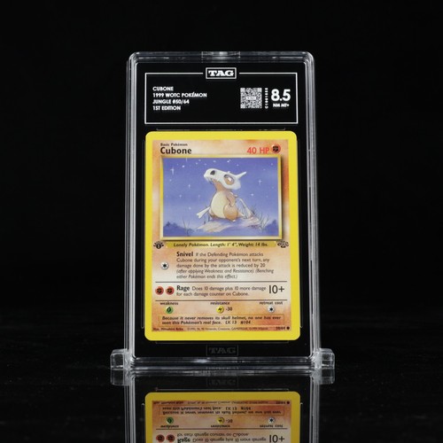 Cubone (1st Edition) graded TAG 8.5 for sale on eBay