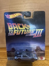 Hot Wheels Premium Back to the Future Part III Time Machine 1955 Die-Cast Car