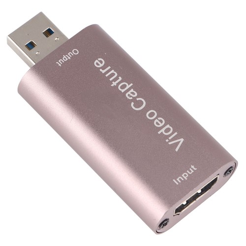 Video Capturing Card 1080P 60Hz Usb Interface Hd Input Aluminum Alloy Cam AM - Afbeelding 8 van 22