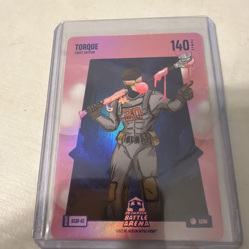 Spencer Torkelson `Torque` 2025 Bo Jackson Battle Arena Bubble Gum BGBF-61 Card