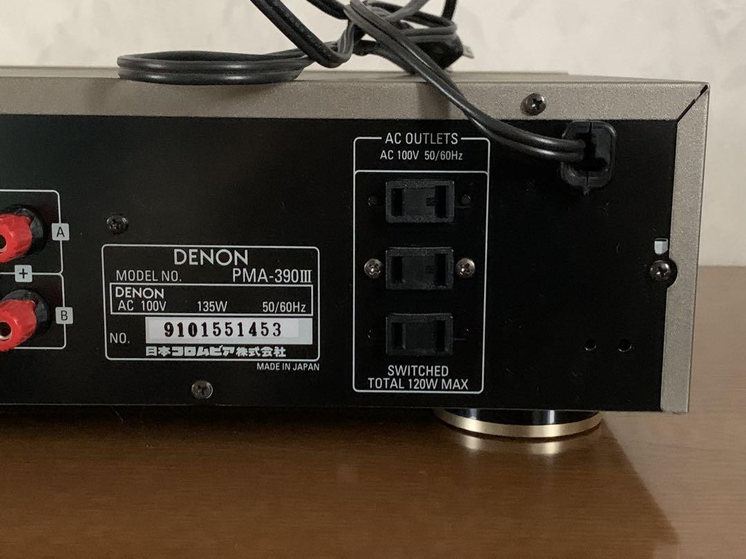 DENON PMA-390Ⅲ Denon Pma-390Iii Pre-Main Amplifier | eBay