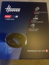 Hoover HG230H 001 HG2 Hydro Turbo Slim 2-In-1 Robot Vacuum Cleaner & Mop Black
