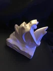 antique rookwood pottery 1930 Ivory white ship bookend/ paper weight #2792