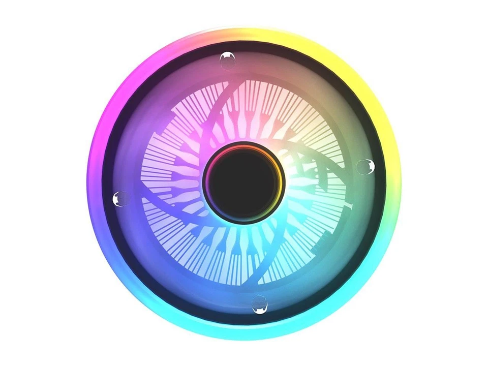 Thermaltake UX150-L ARGB CPU Cooler; Copper Base/Aluminum Fins; 130mm PWM Fan; - Image 4 of 4