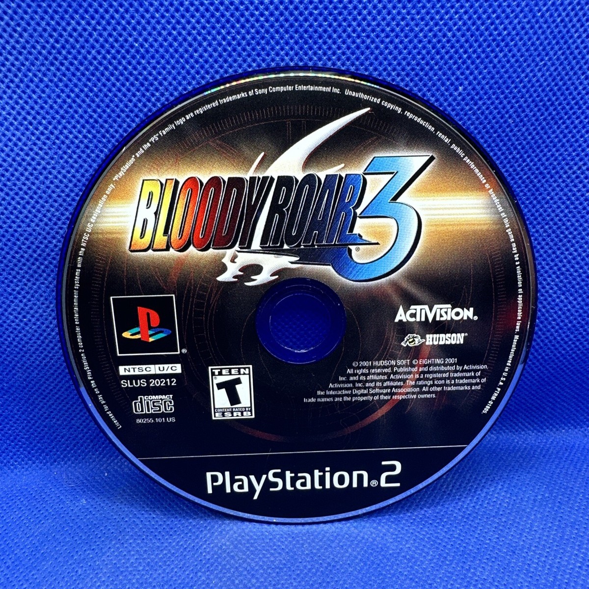 Bloody Roar 3 PS2 - Jaquette Holo Complète - Jeu Français Très Bon état