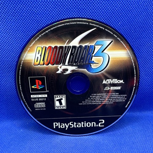 Blood Rage Ps2 Bloody Roar 3 (Playstation 2, 2001) PS2 Disc Only - Tested! | eBay