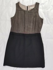 NEW Ann Taylor Loft Size 10P Black Sleeveless Dress $89.50