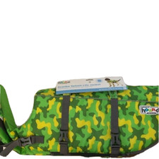 New Dog Life Jacket Size XL Camo New 85-100lbs Outward Hound Granby Splash