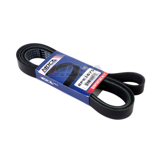 8PK1675 Serpentine Belt for Ford F-150 Cadillac CTS 6.2L ONLY for Supercharger - Picture 3 of 3