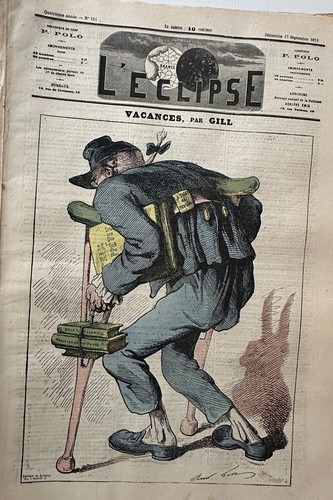 JOURNAL L'ECLIPSE N° 197 LA DELIVRANCE SANS LES NUAGES CENSURE TIRAGE DE LUXE