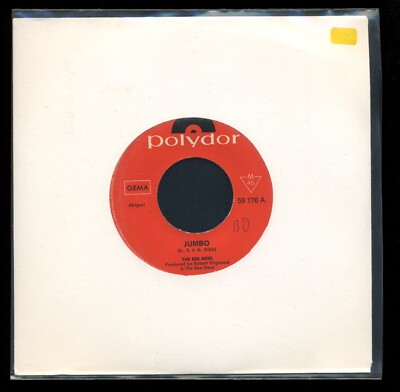 Vinyl-Single THE BEE GEES JUMBO   THE SINGER SANG HIS SONG 7-Inch Polydor GER 