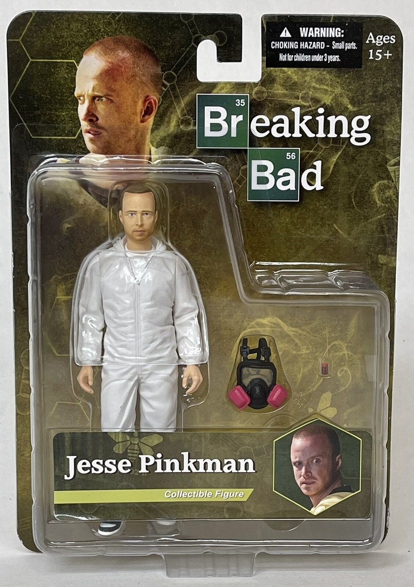 Breaking Bad Jesse Pinkman フィギュア　レア Breaking Bad Jesse Pinkman White Hazmat Suit Mezco Action